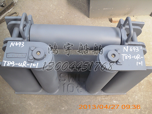 开式滚柱导缆器